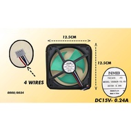SJ-E435M / SJ-E438MK / SJ-E438MS / SJE535M-BK / SJ-E538MK REFRIGERATOR FAN MOTOR / DC FAN / FRIDGE C