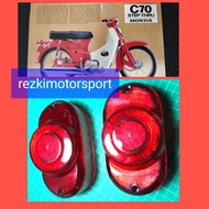 Honda bulat c70 cover lampu belakang k🔥 T Fork Ex5 Convert C70