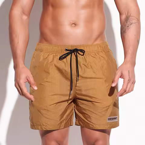Desmiit Beach Board Swim Shorts Men Swimwear Swimming Trunk Fast Dry Bermuda Boardshorts Man Sea Sur
