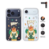 CaseClub Iphone Case Phone Clear Camping Fox Pattern For i17 Pro Max/i17 Pro/i Air/i17