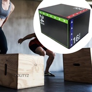 [Dolity2] 3 in 1 Plyometric Jumping Box Plyo Box for Gym Strength Training Fitness