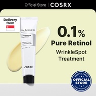 [COSRX OFFICIAL] The Retinol 0.1 Eye Cream (20ml), Pure Retinol 0.1%, Wrinkle Spot Treatment, For Re