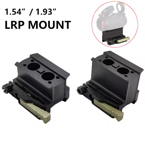 Tactical LRP Mount with Spacer 1.57 and 1.93 inch Height Mount for T2 M5 R5 Red Dot Sights for Hunti