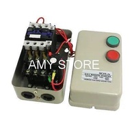 hot 220V Coil AC Contactor 11KW 15 Horse Power 3 Phase Motor Magnetic Starter 14-22A QCX5-11KW