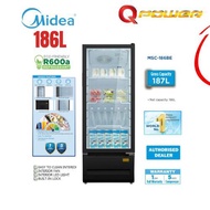 Midea Showcase Cooler - Upright Chiller (186L) MDRZ262FGG30 /MDRZ302FGG30 (211L)/MDRZ432FGG30 (310L)