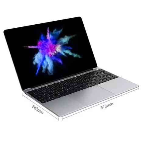 15.6 INCH 64 Bit 8GB RAM DDR4L 256GB ROM Windows 10 Laptop PC Intel Celeron J4125 CPU 1920*1200 IPS 