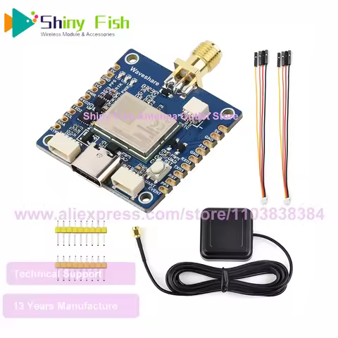 Free Ship Quectel LG290P GNSS Module Waveshare RTK Centimeter-Level Positioning Board L1+L2+L5+E6 Po