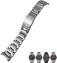 For Tudor Heritage Black Bay Pelagos Silver Bracelets Solid Watch Strap 22mm 316L Stainless Steel Watchband