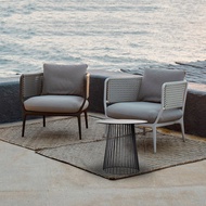 Recommended hotel wicker balcony garden furniture outdoor furniture Outdoor rattan sofa, rattan chai