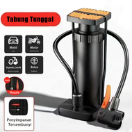 [COD[ Pompa Kaki 2 tabung Pompa Injak Portable Foot Pump Pompa Angin Ban Sepeda Motor Bola Basket Fu