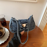 A new niche design, large-capacity crossbody handbag, casual handbag, popular women's mini nunu bag 