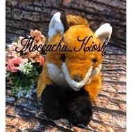 Original Sunlemon Plush Doll HizaKitzune Fox Brownboneka rubah coklat