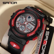 SANDA Kids Waterproof Luminous Quartz Watch 6135