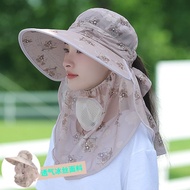 AT/🧨Sun Protection Sun Hat High-End Sun Protection Hat Uv Protection Middle-Aged and Elderly Hat Summer Farmland Chiffon