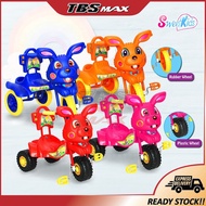 Sweet Kids 3 Wheel Tricycle / Rabbit Tricycle For Kids / Basikal Budak / Basikal Tiga Roda Arnab Untuk Umur 1-3 Tahun