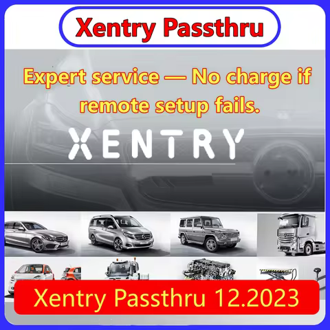 2026 Hot Sale 12.2023 XENTRY Software, Remote Installation & Activation for MB STAR SD C4/C5/C6 Vehi