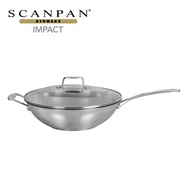 SCANPAN Impact 32cm Covered Wok