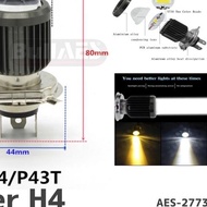 ☼ H4 Laser Hi/Loo 18 Watt Led Bulb I H4 Laser Led Bulb V2773 ✼