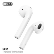 NEW!! OUKU UK18 หูฟังบลูทูธ TWS bluetooth headset  หูฟังบลูทูธไร้สาย Version 6.1 เชื่อมต่อง่าย เสียง