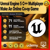 [Video Course] Unreal Engine 5 C++ Multiplayer: Make An Online Co-op Game