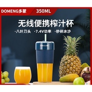 DOMENG Blender Mini Blender Juicer Usb Wireless Mixer Home Kitchen Blander Mini Portable Juice Blend