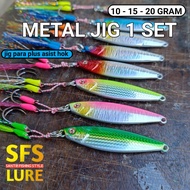 Metal jig+assist hok gid 15gram 10gram jig 20gram jig para slow fishing bait micro jig 10gram micro 
