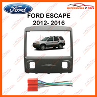 หน้ากากวิทยุรถยนต์ FORD ESCAPE 2DIN สำหรับจอ 7 นิ้ว(NV-FR-021)