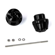 ใหม่สำหรับ ZONTES 368E 368G 368D 368M ดัดแปลงท่อไอเสียอะลูมิเนียมอัลลอย CNC ป้องกันการตกหล่นล้อด้านห