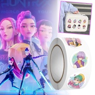 Kpop Demon Hunters Stickers Cute Cartoon Saja Boys Stickers Jinu Roll Stickers Account Baby G2k9