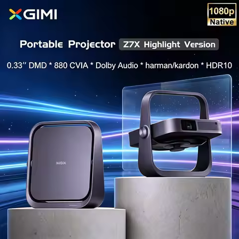 XGIMI Z7X Highlight Version DLP Projector 1080P MEMC HDR10 Home Cinema Smart TV Beamer Dolby Audio &