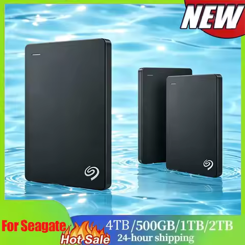 For Seagate External Hard Disk 500GB 1TB 2TB Storage Backup +Ultra-Thin USB 3.0 HDD 2.5 "Portable