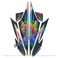 STIKER STRIPING LIS LES BODY MOTOR HONDA BEAT KARBU 2011 HOLOGRAM