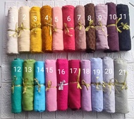 kain batik dobi polos warna coklat tua