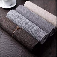 Minimalist theme table runner 30x180cm alas meja table cloth waterproof