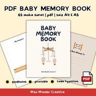 pdf Baby Memory Book Digital Product