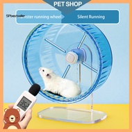 Sp Anti-skid Hamster Running Wheel Gerbil Toy Safe Hamster Exercise Wheel Wide Runway