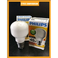 PHILIPS SOFTONE SOFTWHITE 40W (B22) LIGHT BULB SOFT WHITE COMPACT SIZE (EASY ON YOUR EYES)