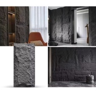 PU Stone Wall Panel Natural Stone Motif PU Stone Wallpaper Aesthetic Wall Panel PU Stone Motif