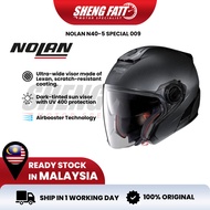 NOLAN N40-5 Special 009 Open Face Helmet Motor Visor Topi Keledar Nolan Open Face Superbike SIRIM In