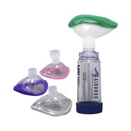 AIRDROX INHALER SPACER (ABS) WITH FACEMASK S, M, L, XL SIZE