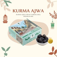 🌱1KG KURMA AJWA PREMIUM MADINAH LADANG ARYAF TAIBAH 1 KG