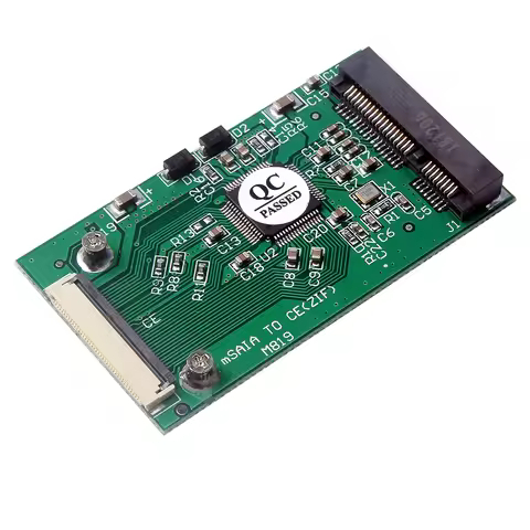 1.8inch ZIF CE Converter Card Converter 1pc Mini SATA mSATA PCI-E IPOD SSD to 40pin for Bitcoin Mine