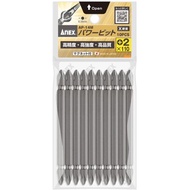 Blister of 10 magnetic double-headed screws AP-14M+2x110 Anex Japan