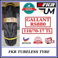 FKR MOTORCYCLE TYRE RS880 GALLANT (MICHELIN PILOT STREET) 110 70 17 140 70 17 TUBELESS TYRE TAYAR 20