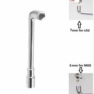 DP99 3d hexagonal hex L key printer 7mm x 7 mm E3D