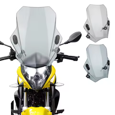 Adjustable Windscreen Windshield Covers Universal Motorcycle Windscreen For HONDA CBR600RR CB1000R G