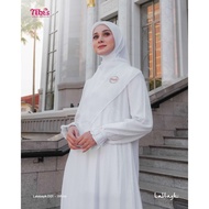 LABBAYK 001 WHITE BY NIBRAS MODERN GAMIS