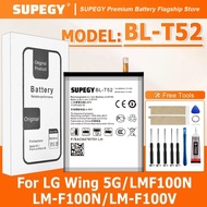 100% New BL-T52 Battery For LG Wing 5G/LMF100N/LM-F100N/LM-F100V Replacement Battery Bateria+Free To