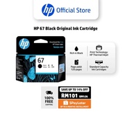 HP 67 Black Original Ink Cartridge / HP DeskJet: 2722 [FREE Delivery]