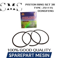 MESIN DF Diesel Engine Spare Parts ZS1115 3 PistonRing 100% ORIGINAL DongfengRing